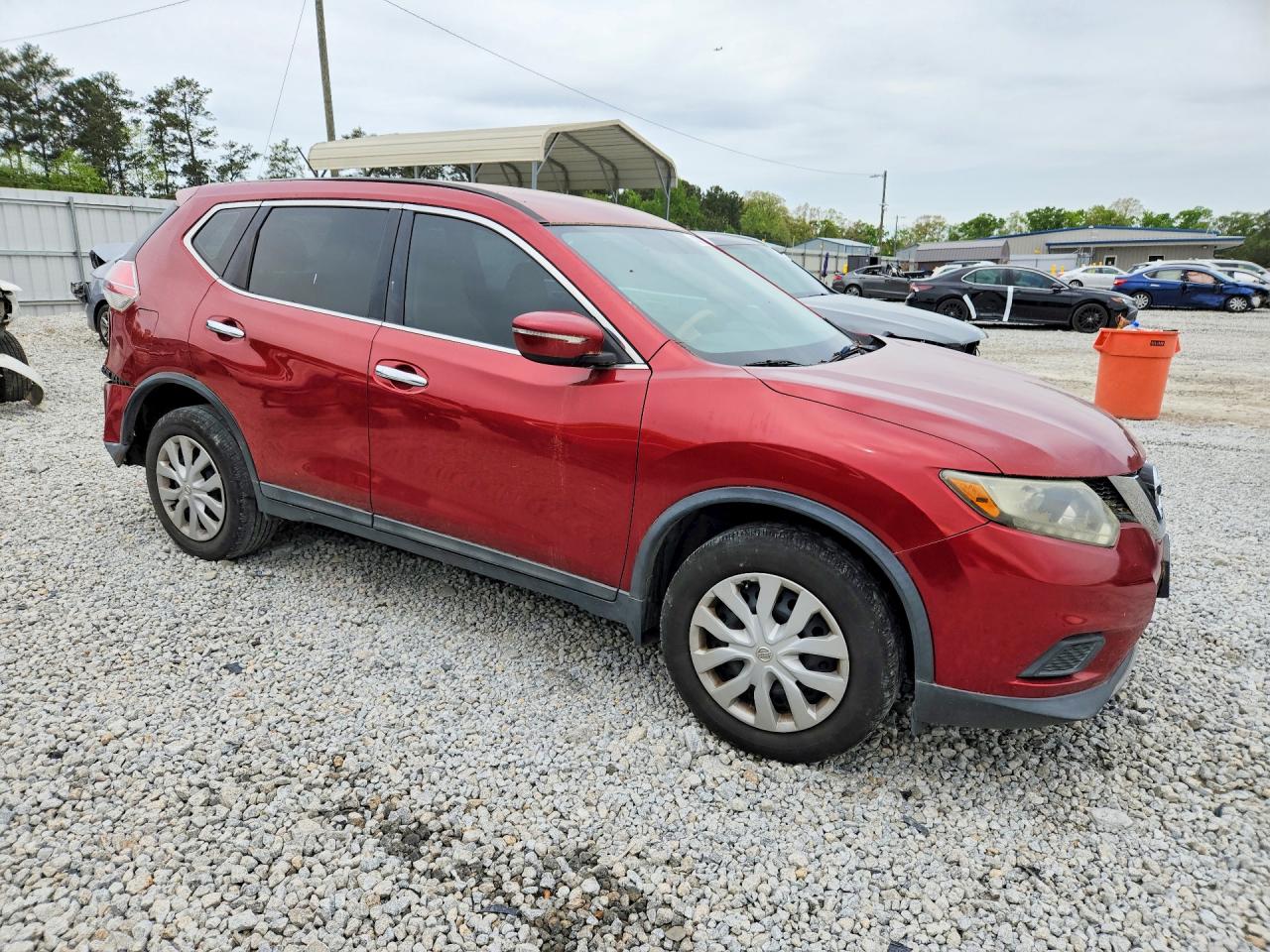 2014 Nissan Rouge Red vin: 5N1AT2MV9EC852068
