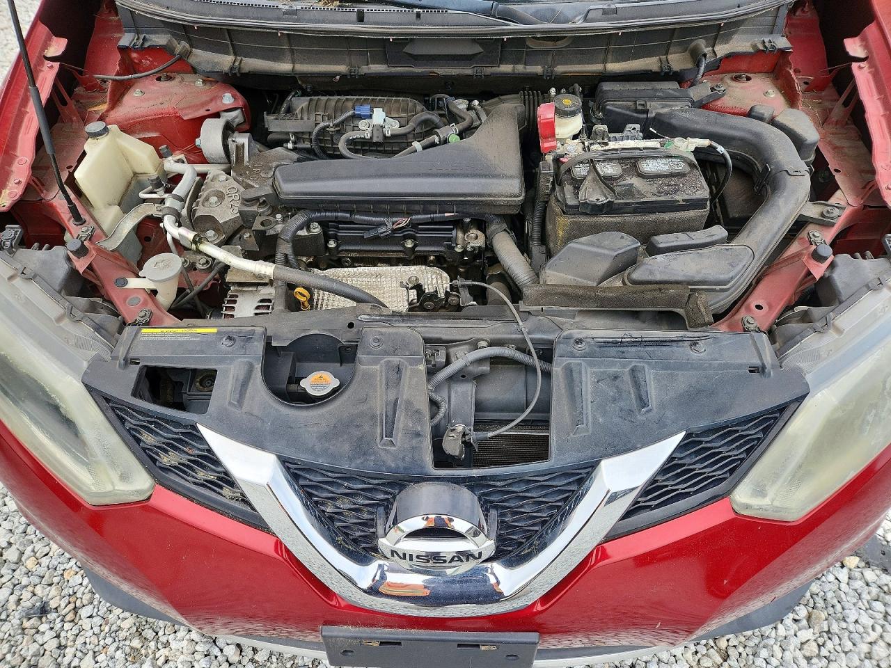 2014 Nissan Rouge Red vin: 5N1AT2MV9EC852068