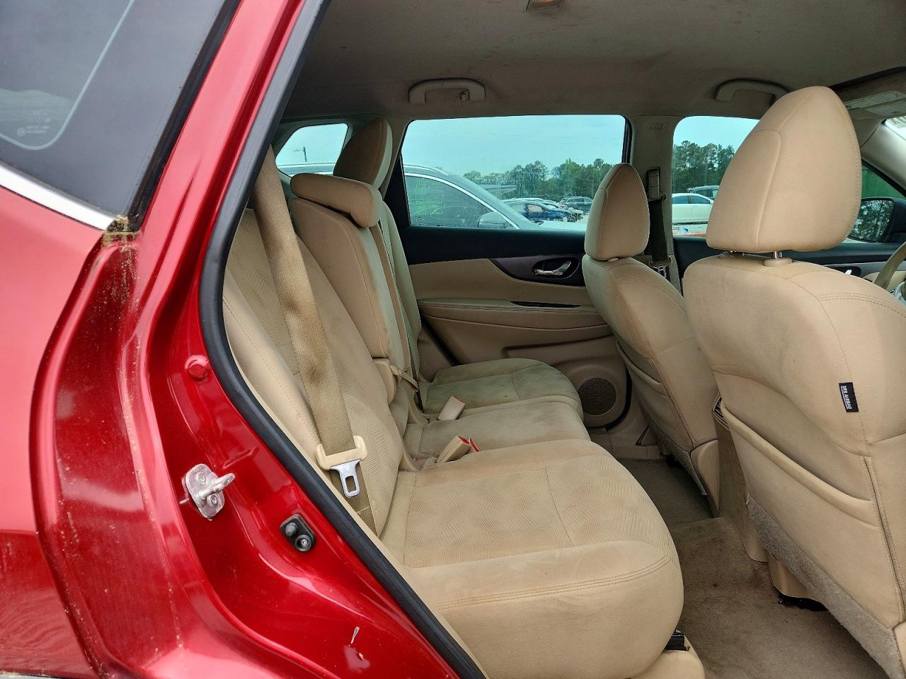 2014 Nissan Rouge Red vin: 5N1AT2MV9EC852068