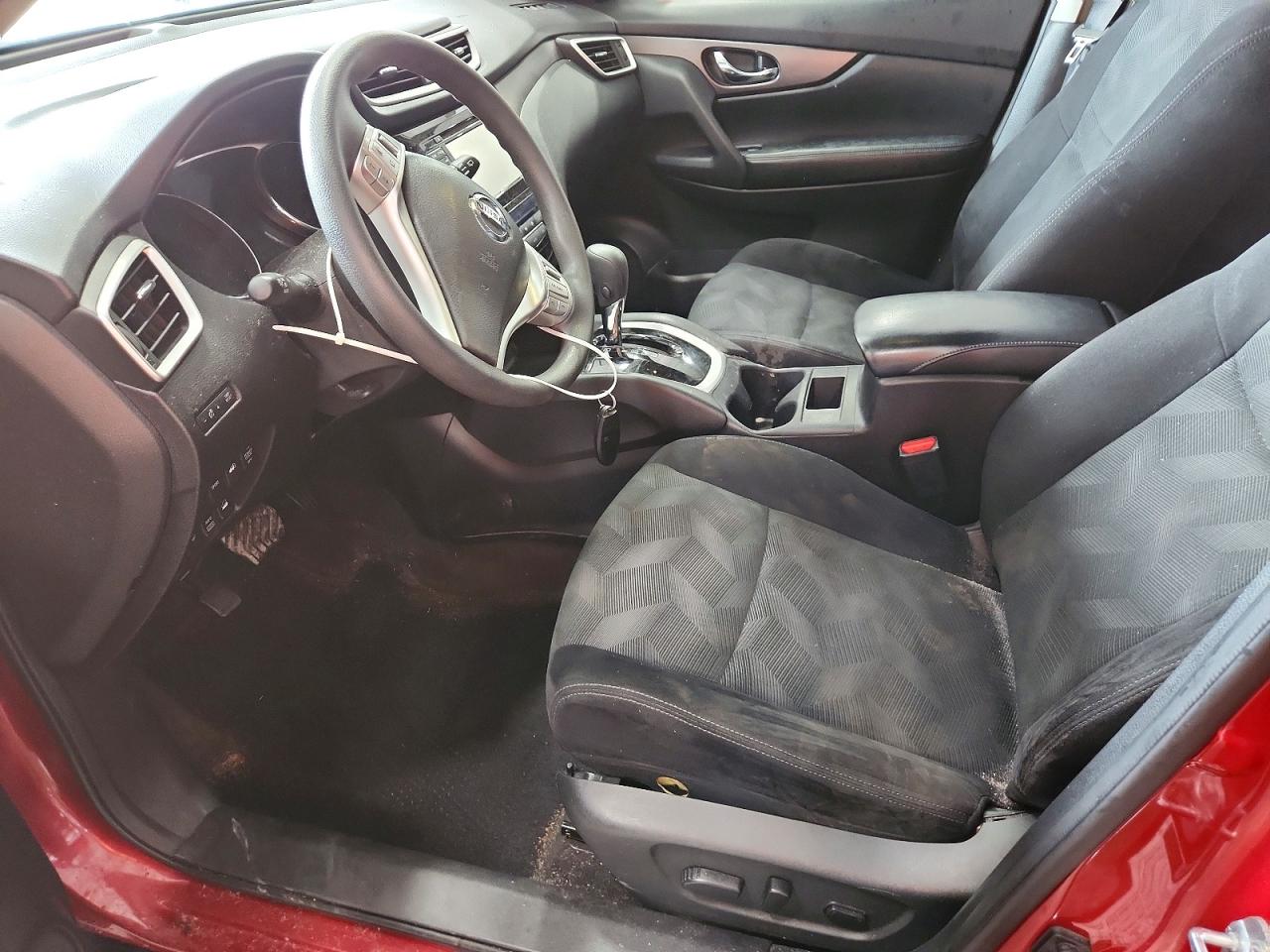 2014 Nissan Rogue Sv Maroon vin: 5N1AT2MV9EC852569