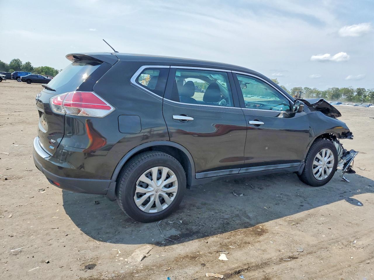2014 Nissan Rogue S Charcoal vin: 5N1AT2MV9EC856895