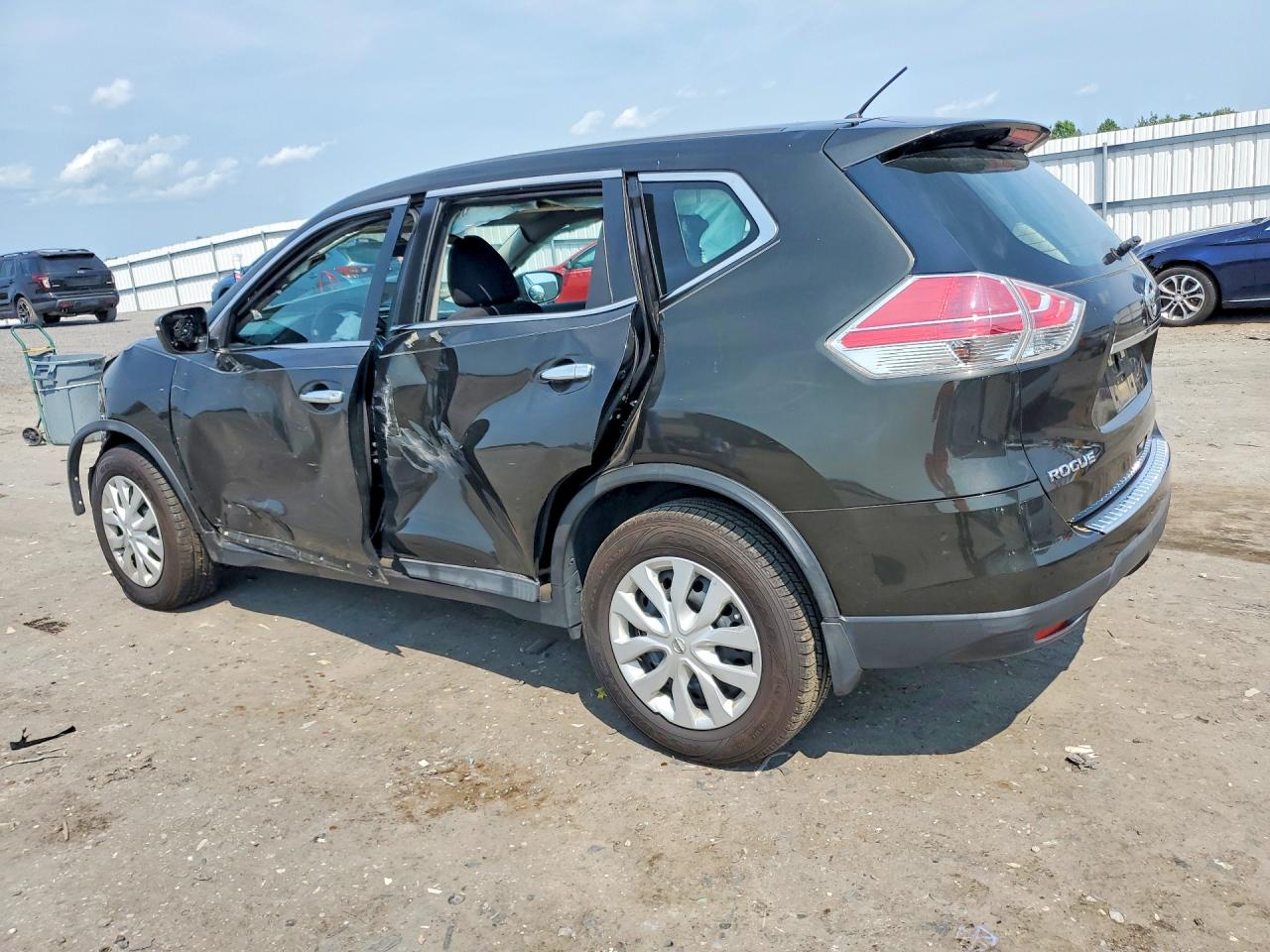 2014 Nissan Rogue S Charcoal vin: 5N1AT2MV9EC856895