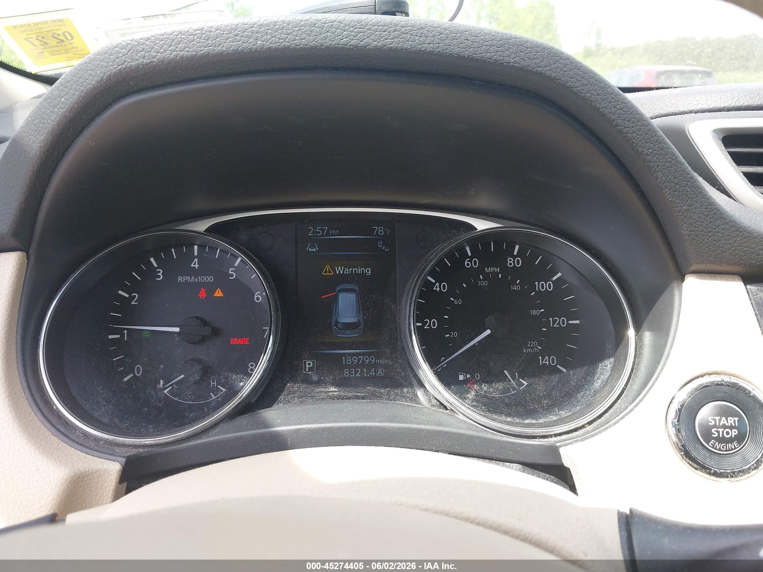 2014 Nissan Rogue Sv Gray vin: 5N1AT2MV9EC869372