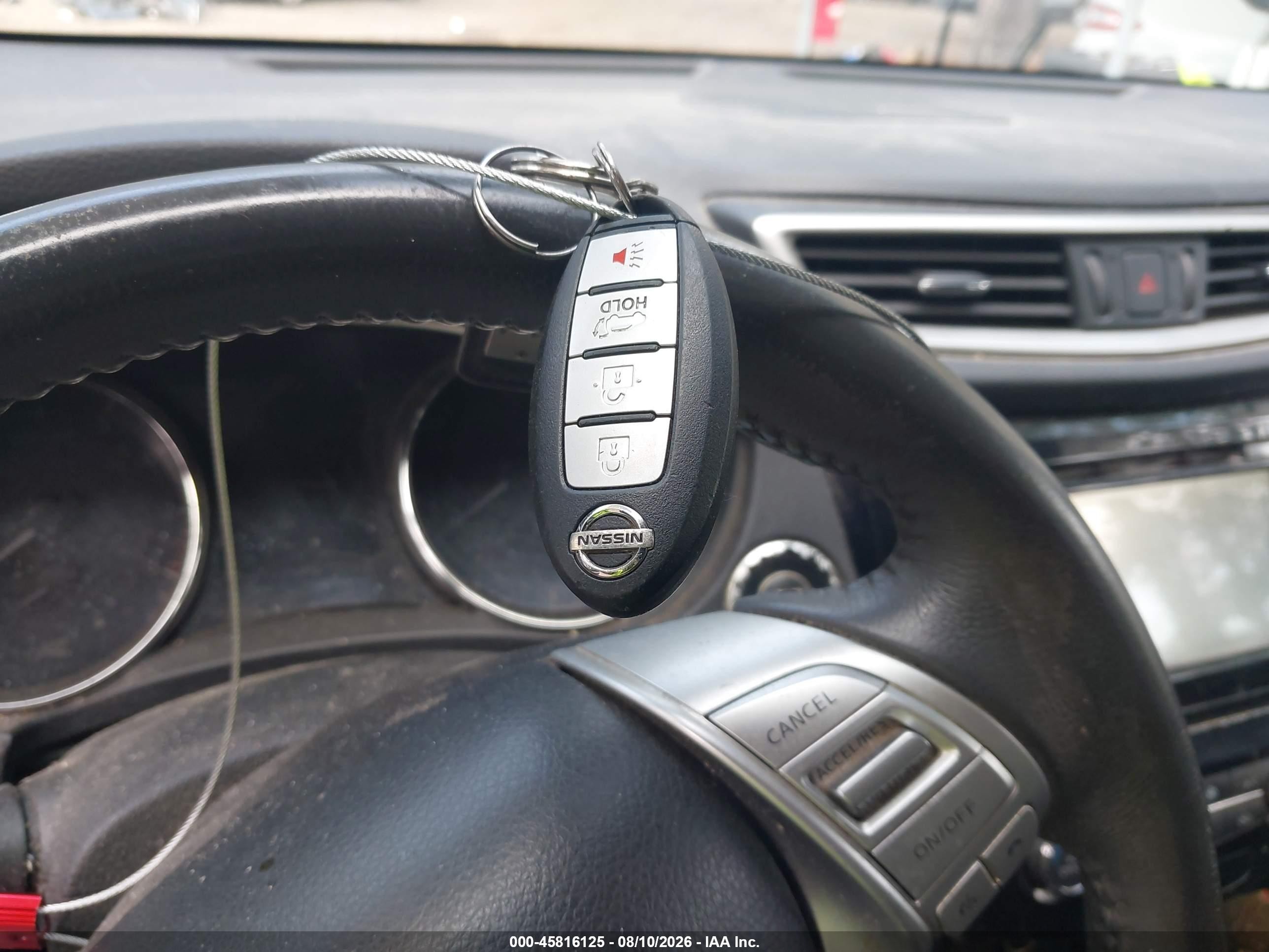 2015 Nissan Rogue Sl Black vin: 5N1AT2MV9FC757012