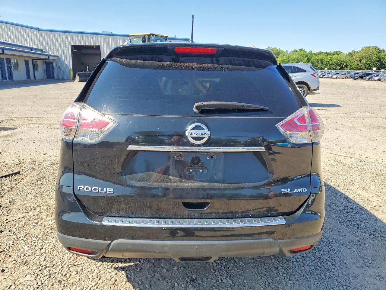 2015 Nissan Rogue Sl Черный vin: 5N1AT2MV9FC779723