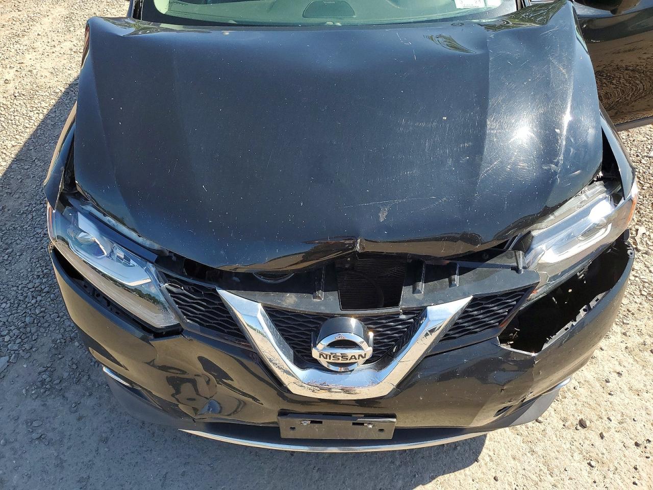 2015 Nissan Rogue Sl Черный vin: 5N1AT2MV9FC779723