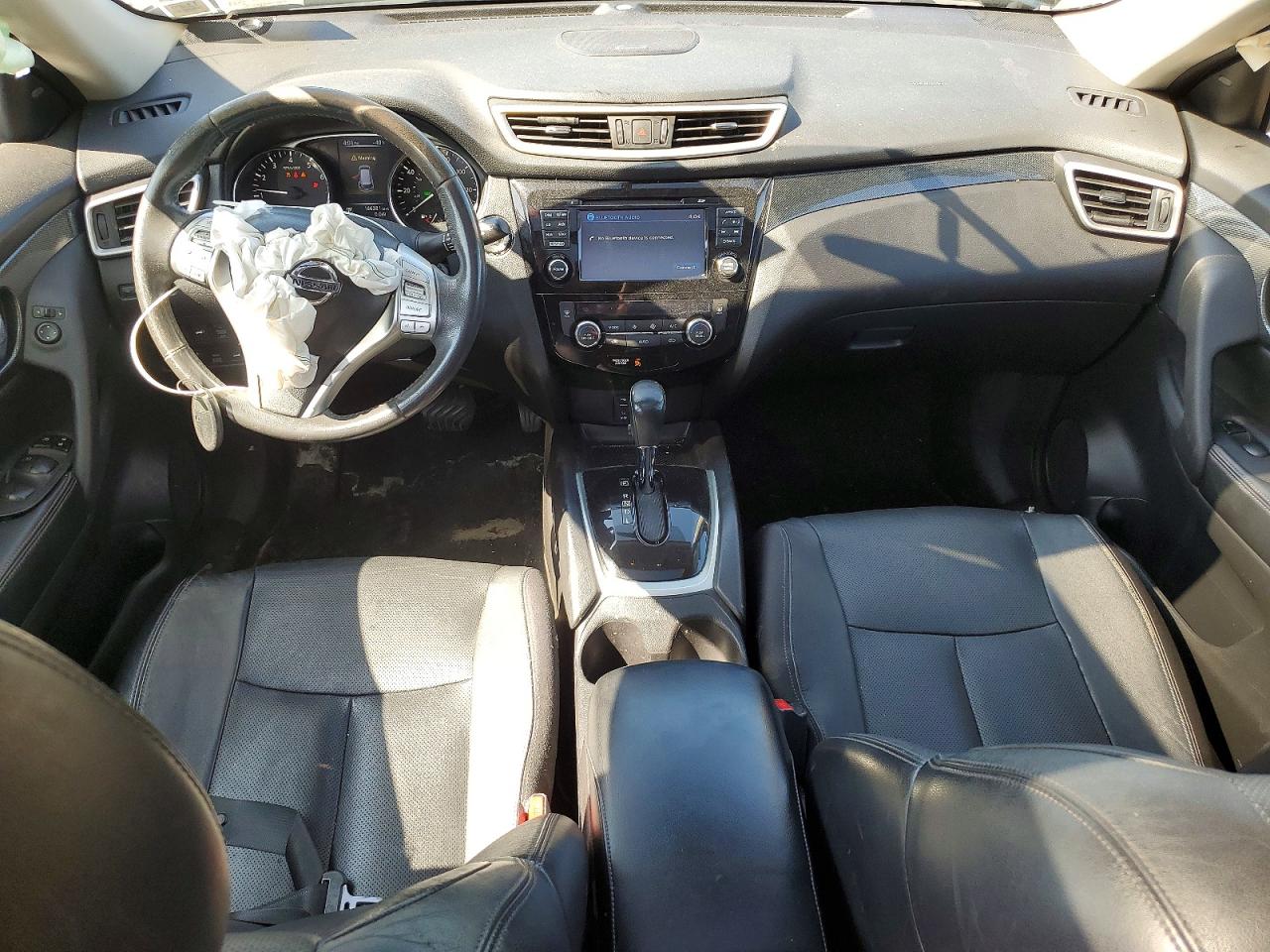 2015 Nissan Rogue Sl Черный vin: 5N1AT2MV9FC779723