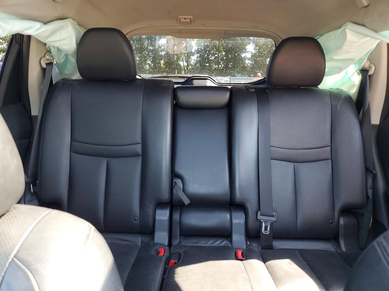 2015 Nissan Rogue Sl Черный vin: 5N1AT2MV9FC779723