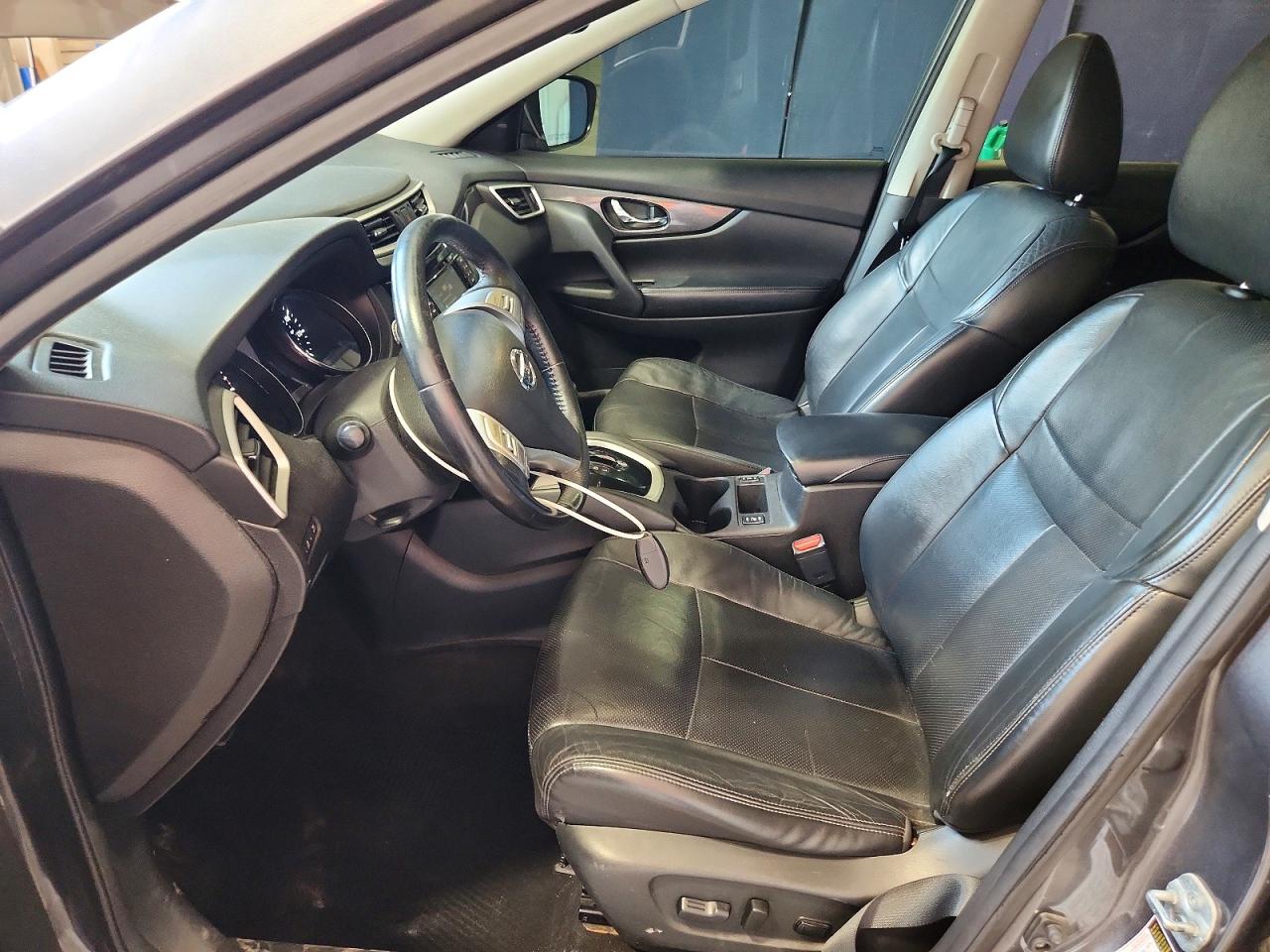 2015 Nissan Rogue Sl Gray vin: 5N1AT2MV9FC792519