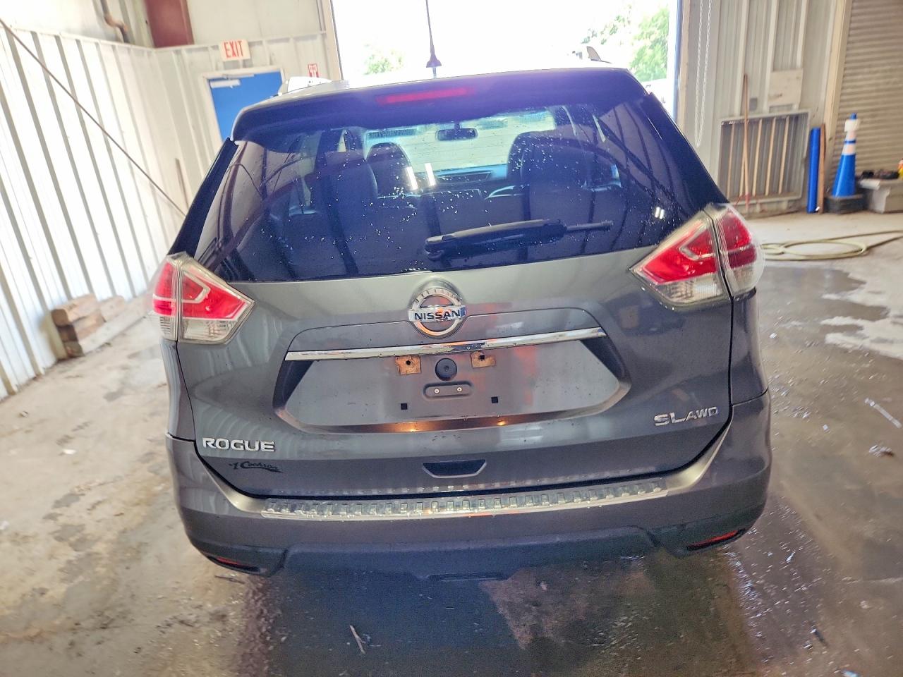 2015 Nissan Rogue Sl Gray vin: 5N1AT2MV9FC792519