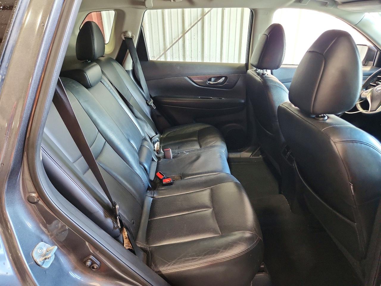 2015 Nissan Rogue Sl Gray vin: 5N1AT2MV9FC792519