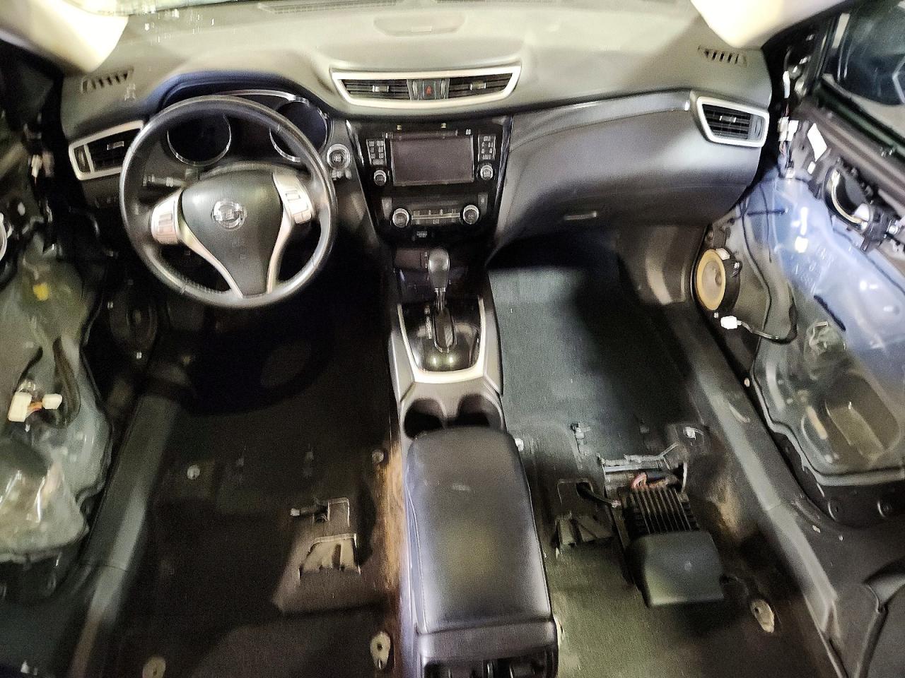 2015 Nissan Rogue Sl Gray vin: 5N1AT2MV9FC812512
