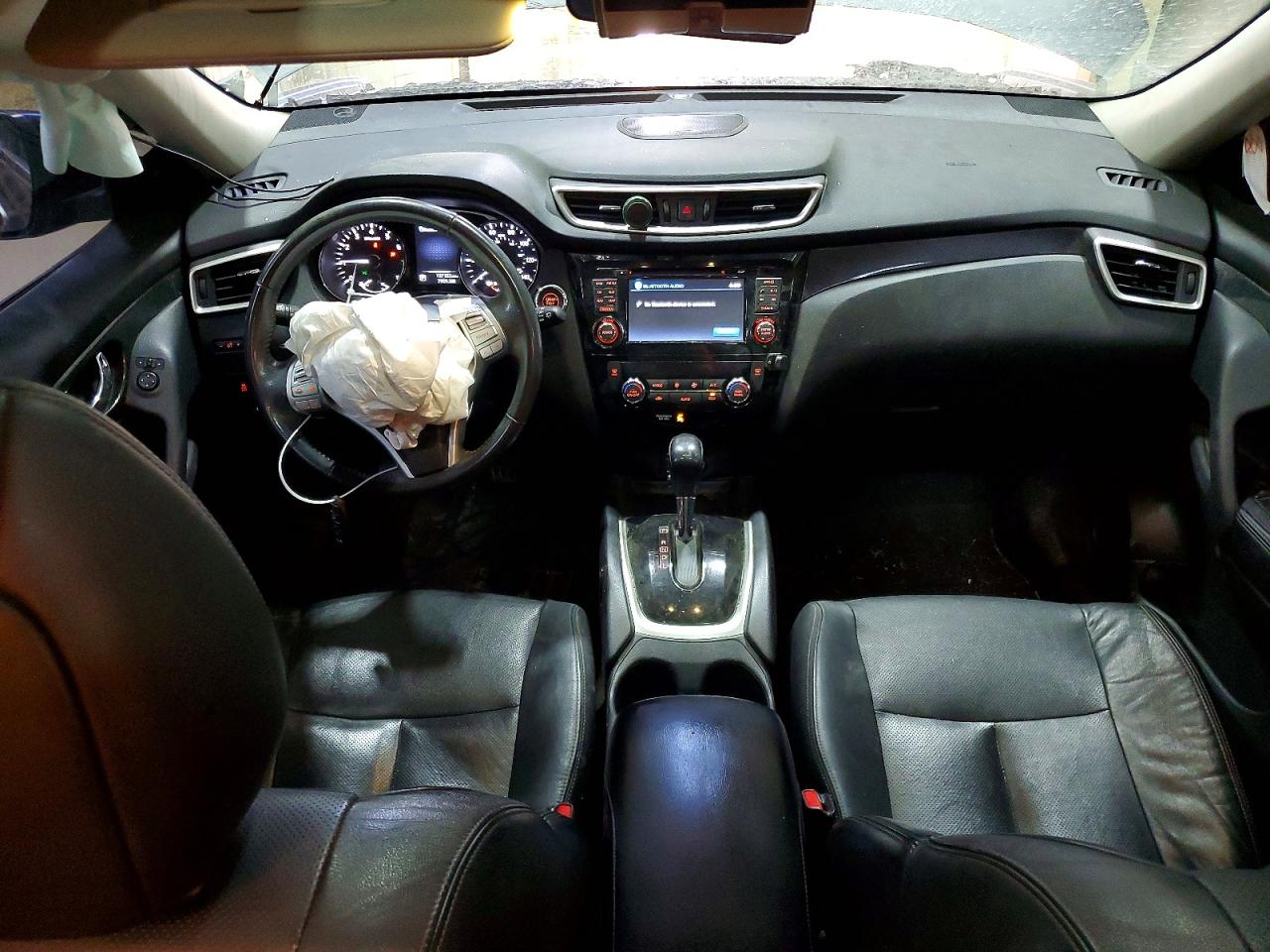 2015 Nissan Rogue Sl Gray vin: 5N1AT2MV9FC813191