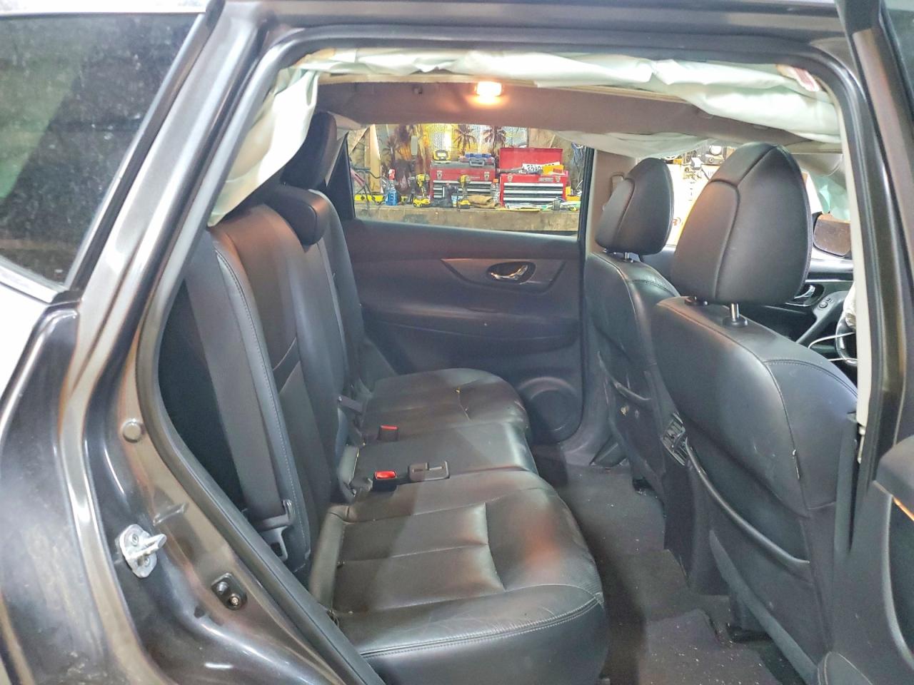 2015 Nissan Rogue Sl Gray vin: 5N1AT2MV9FC813191