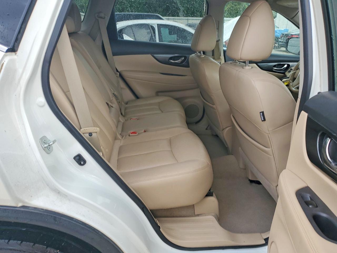 2015 Nissan Rogue Sl Белый vin: 5N1AT2MV9FC833344