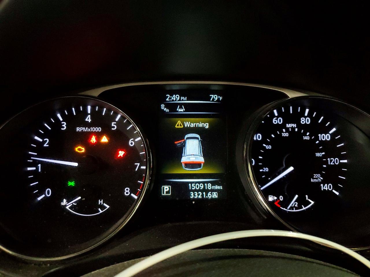 2015 Nissan Rogue Sv Red vin: 5N1AT2MV9FC838558