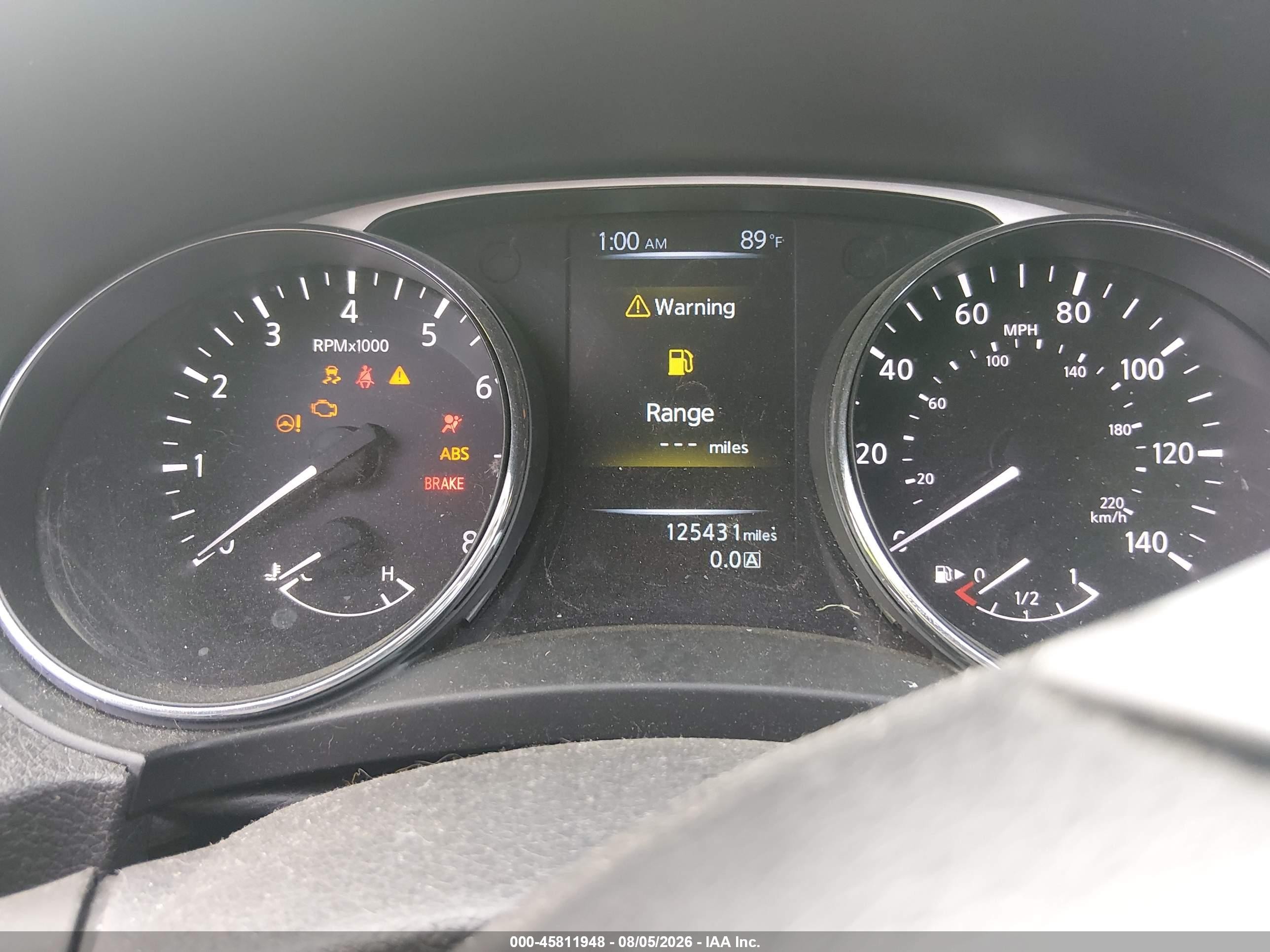 2015 Nissan Rogue Sl Navy vin: 5N1AT2MV9FC840052