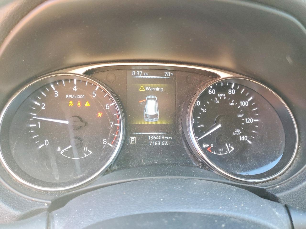 2015 Nissan Rogue Sv Серый vin: 5N1AT2MV9FC872516