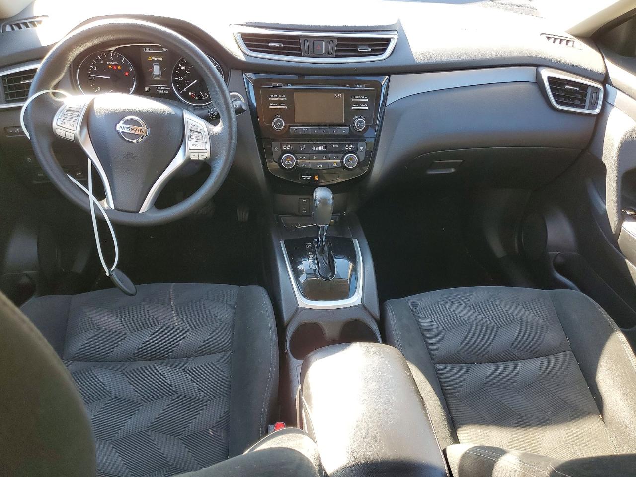 2015 Nissan Rogue Sv Серый vin: 5N1AT2MV9FC872516