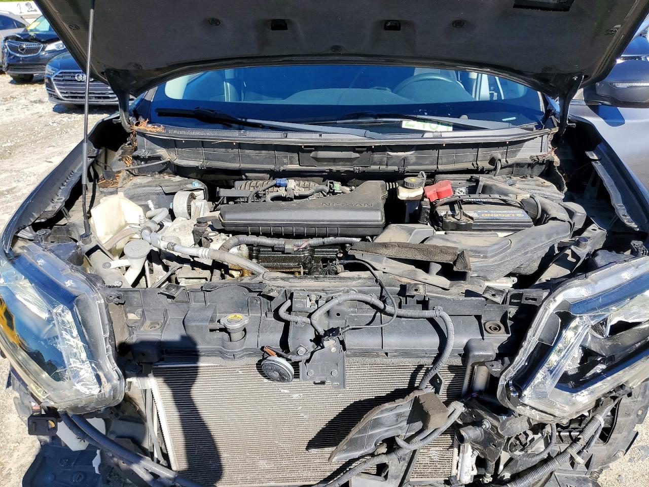 2015 Nissan Rogue Sv Серый vin: 5N1AT2MV9FC872516