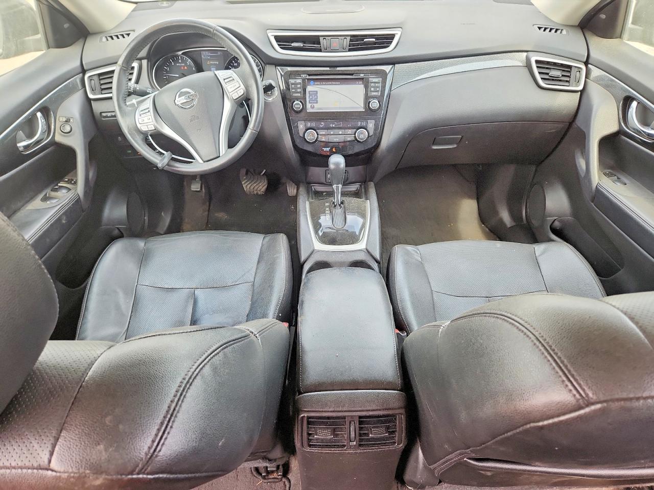 2015 Nissan Rogue S Gray vin: 5N1AT2MV9FC877229