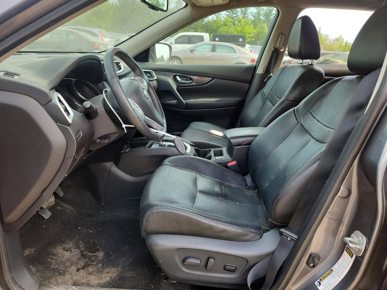 2015 Nissan Rogue S Gray vin: 5N1AT2MV9FC877229