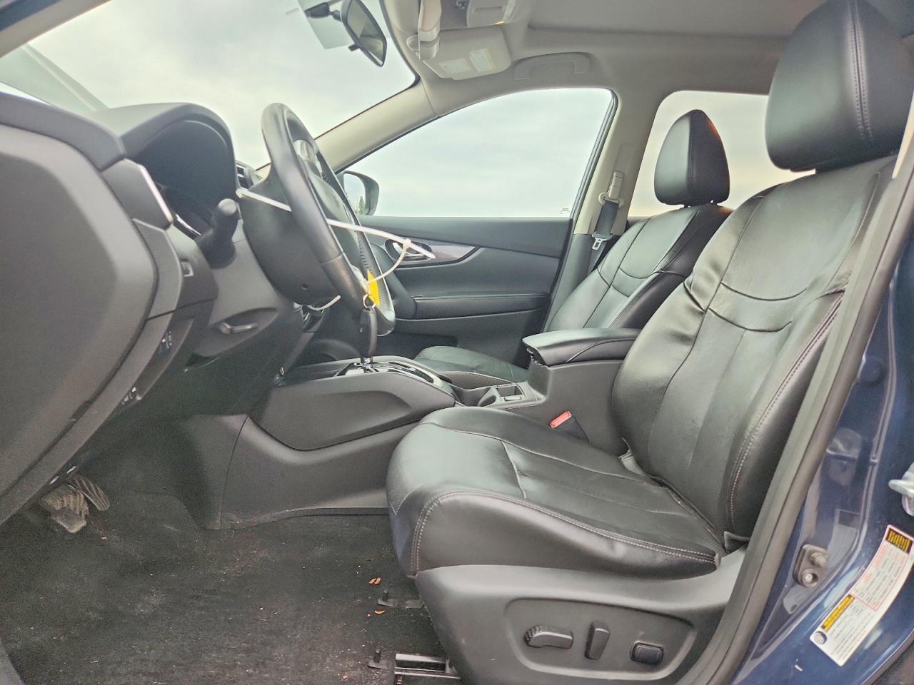 2015 Nissan Rogue Sl Синий vin: 5N1AT2MV9FC897156