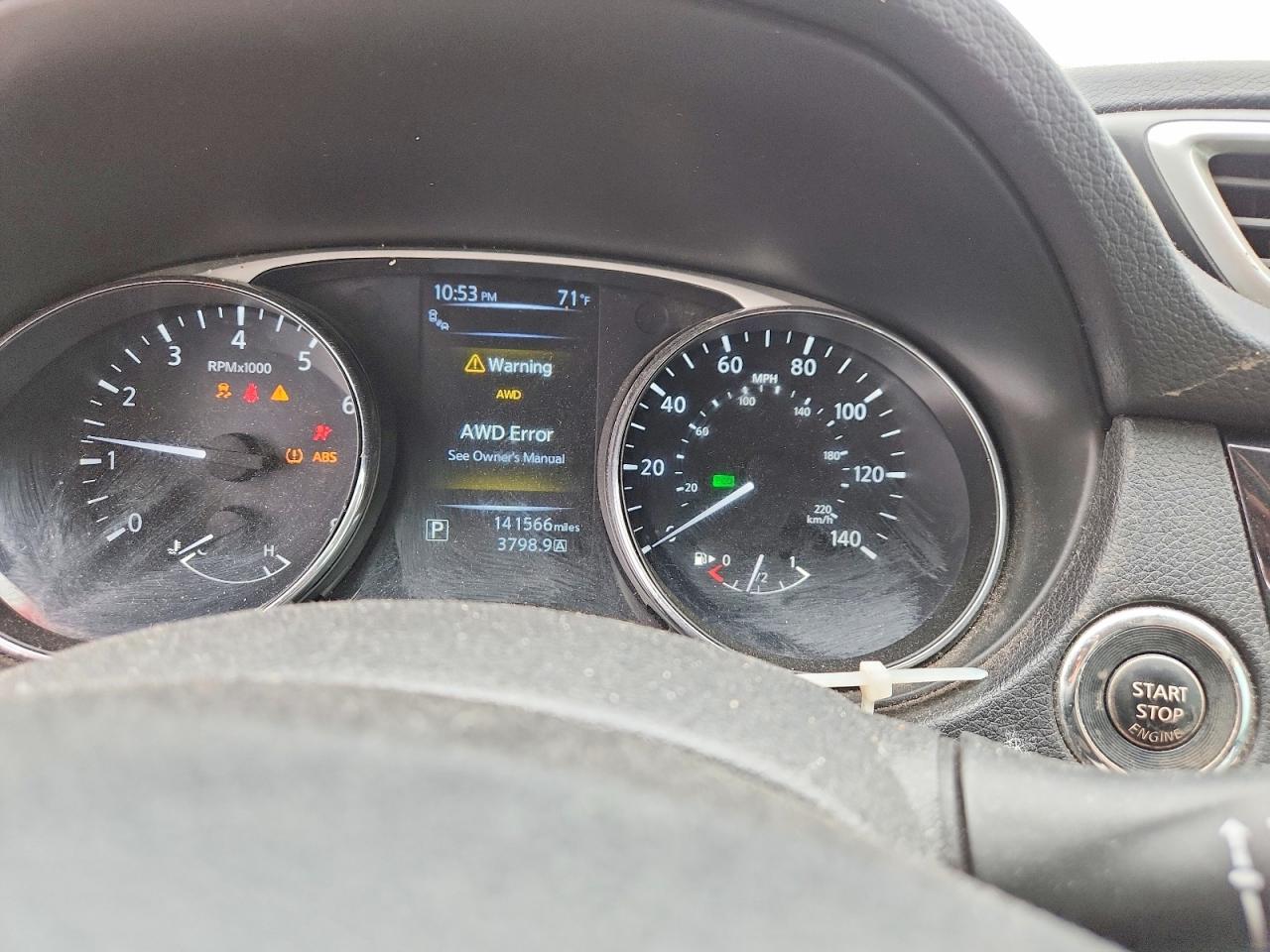 2015 Nissan Rogue Sl Silver vin: 5N1AT2MV9FC915400