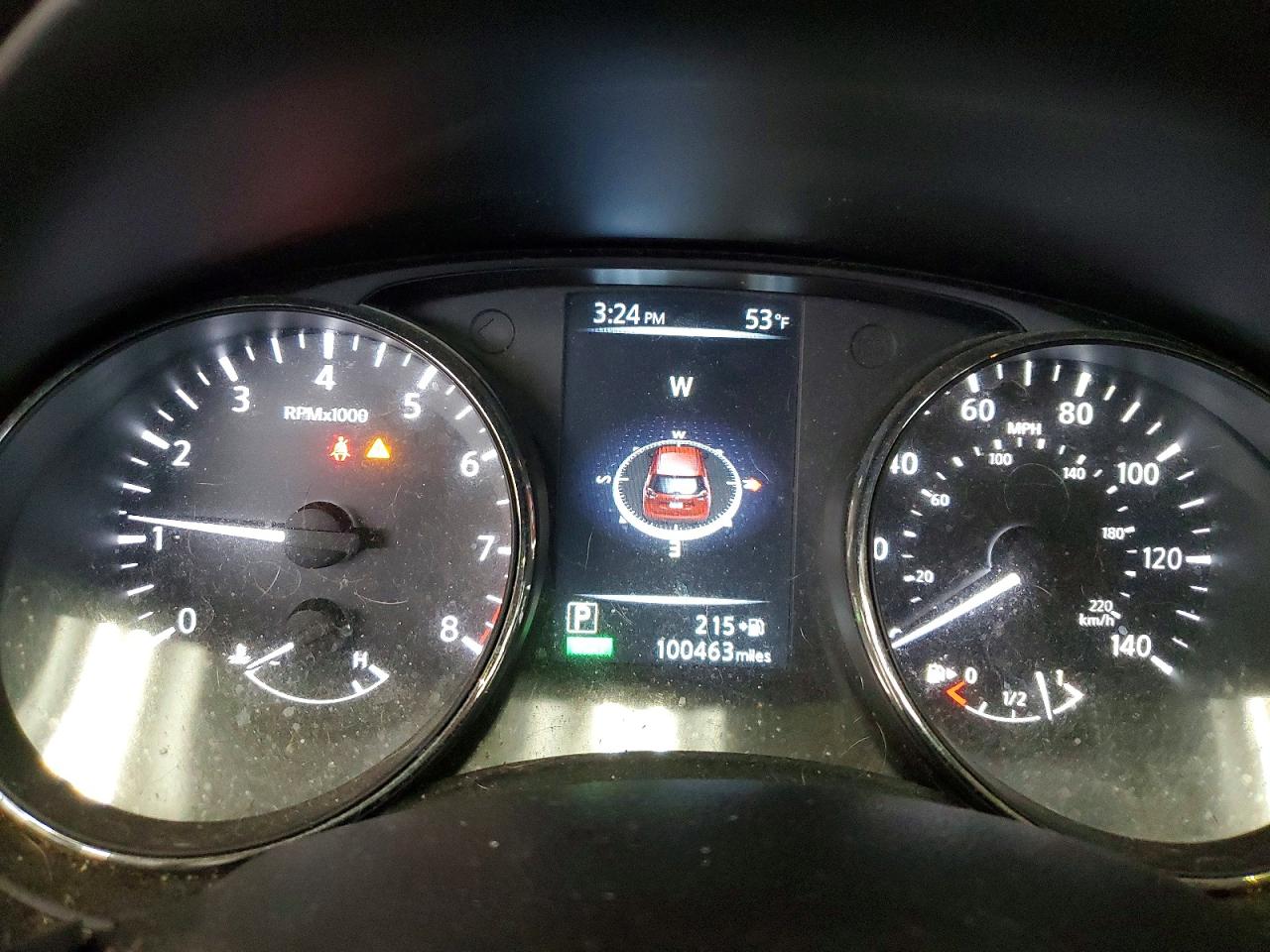 2017 Nissan Rogue Sv Красный vin: 5N1AT2MV9HC832231