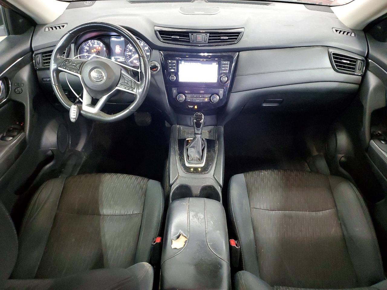 2017 Nissan Rogue Sv Красный vin: 5N1AT2MV9HC832231