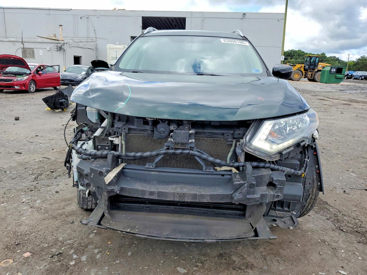 2018 Nissan Rogue Sv Green vin: 5N1AT2MV9JC704626