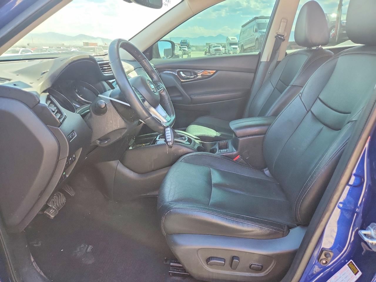 2018 Nissan Rogue Sl Blue vin: 5N1AT2MV9JC733625