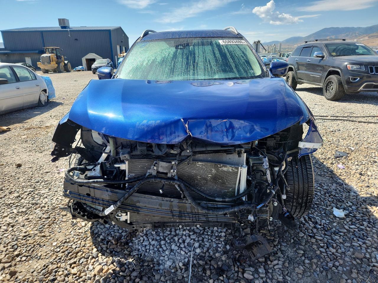 2018 Nissan Rogue Sl Blue vin: 5N1AT2MV9JC733625