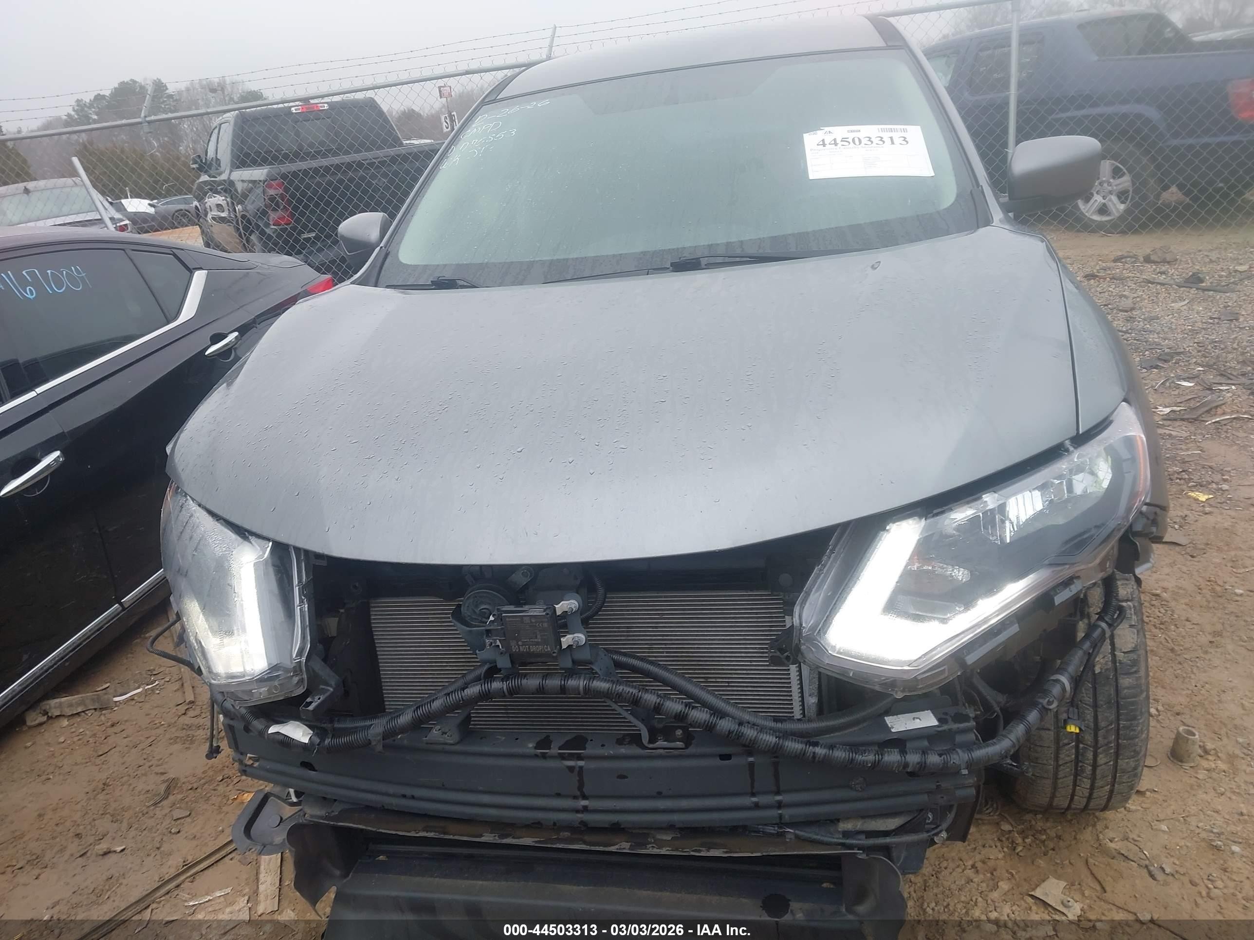 2018 Nissan Rogue S Gray vin: 5N1AT2MV9JC770853