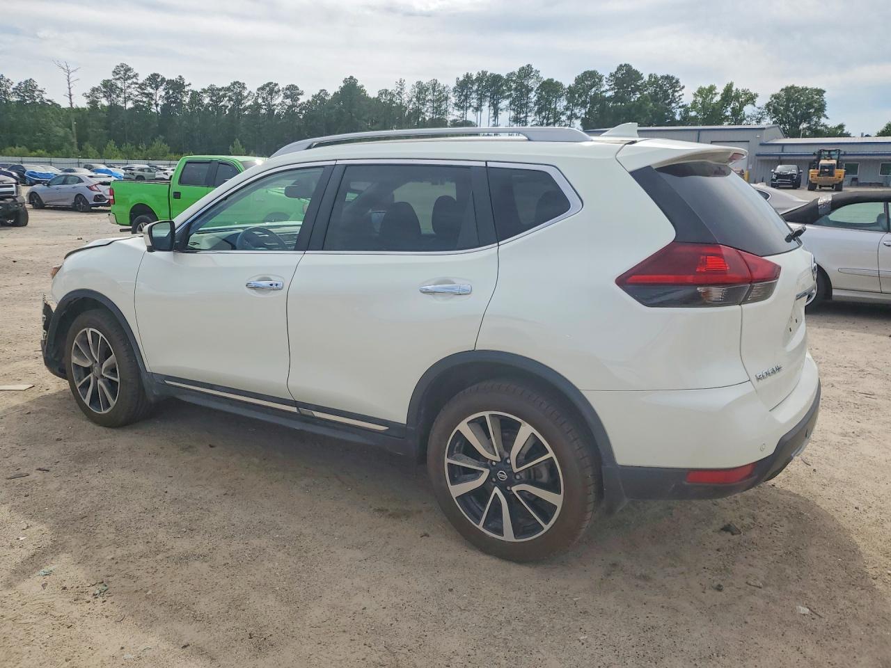 2019 Nissan Rogue Sl White vin: 5N1AT2MV9KC707866
