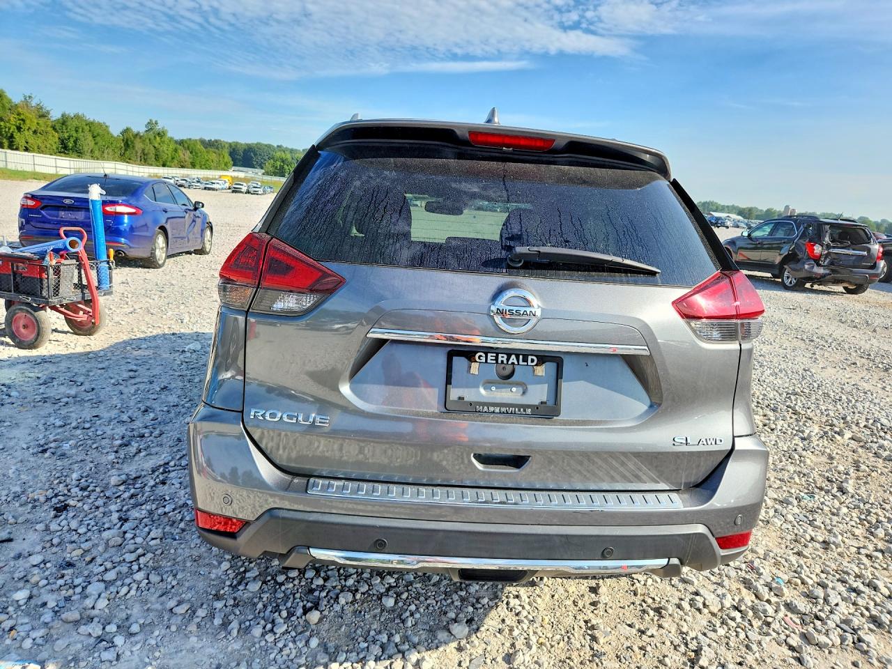 2019 Nissan Rogue Sl Gray vin: 5N1AT2MV9KC808941