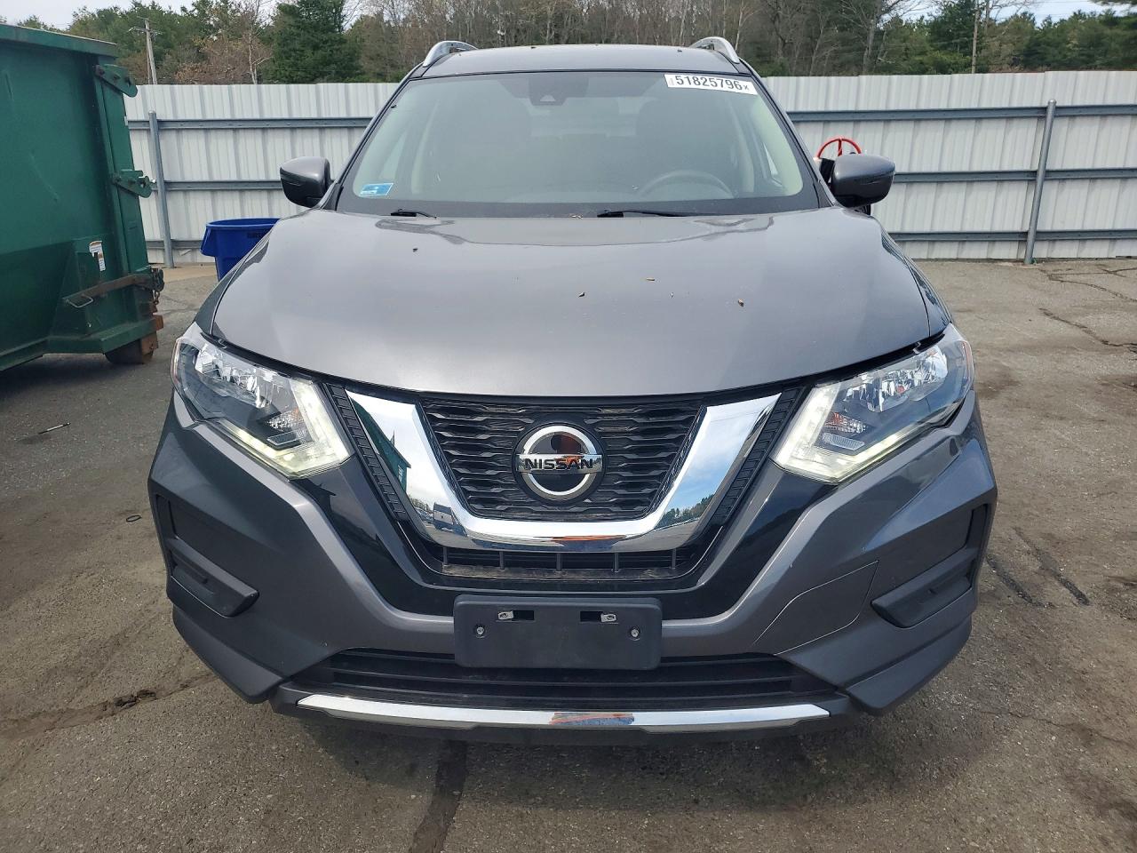 2020 Nissan Rogue Sv Серый vin: 5N1AT2MV9LC709408