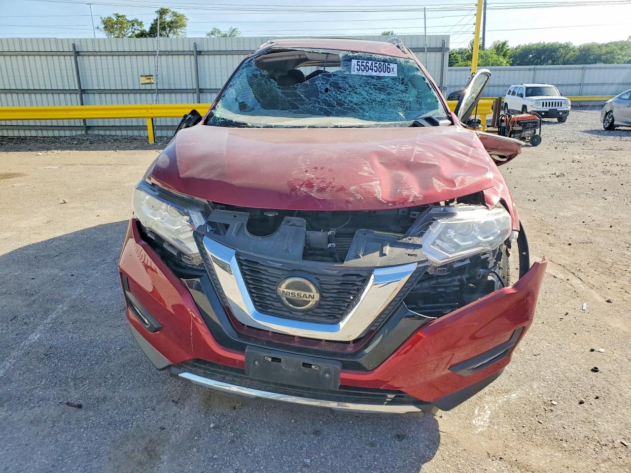 2020 Nissan Rogue Sl Burgundy vin: 5N1AT2MV9LC807791
