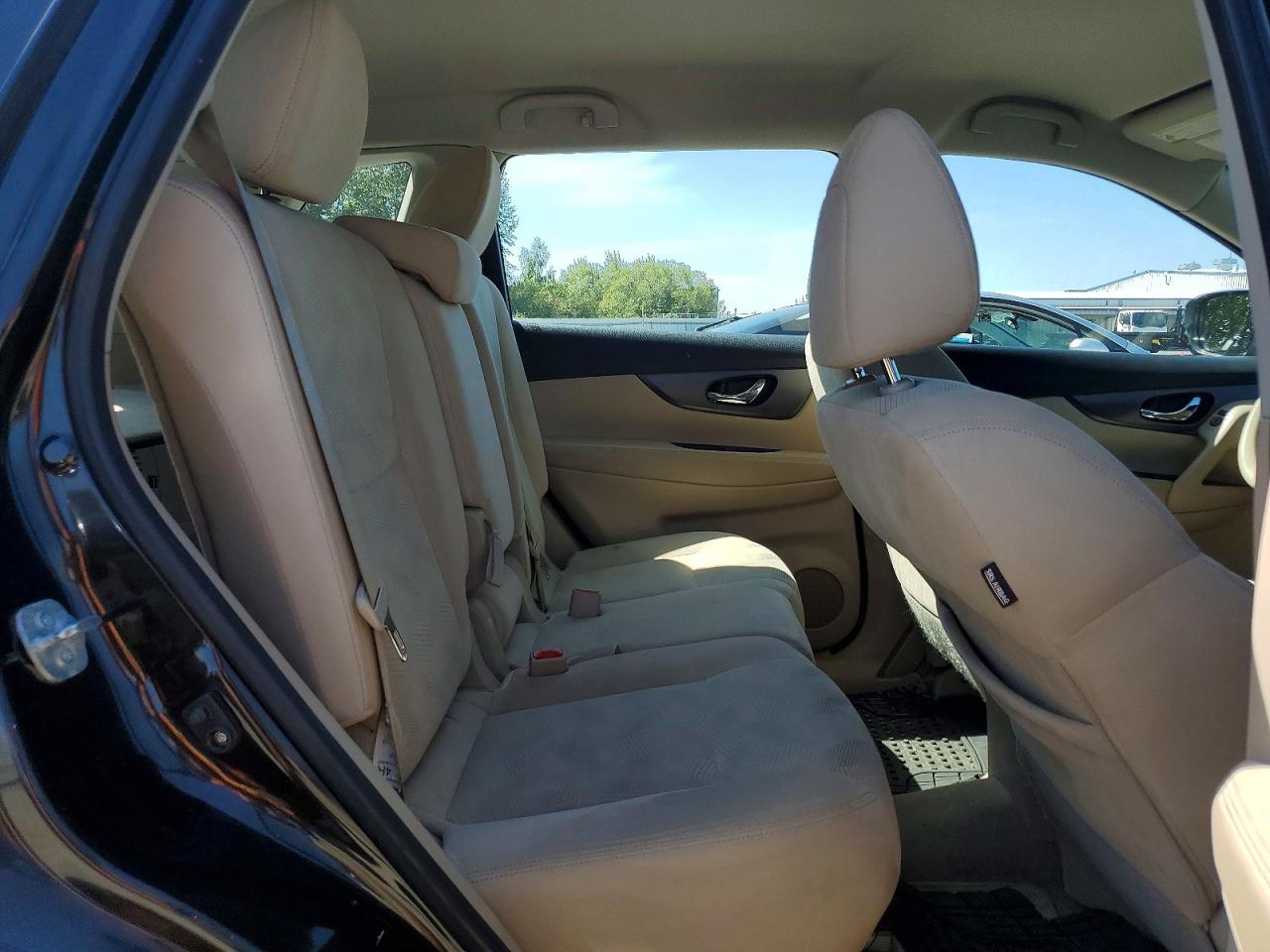 2014 Nissan Rogue S Черный vin: 5N1AT2MVXEC762167