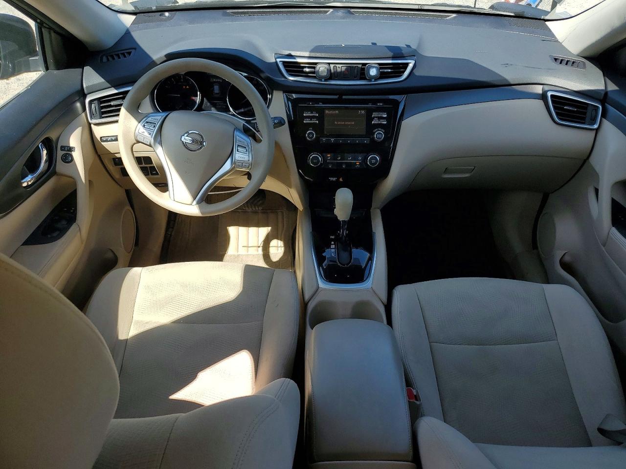 2014 Nissan Rogue S Черный vin: 5N1AT2MVXEC762167