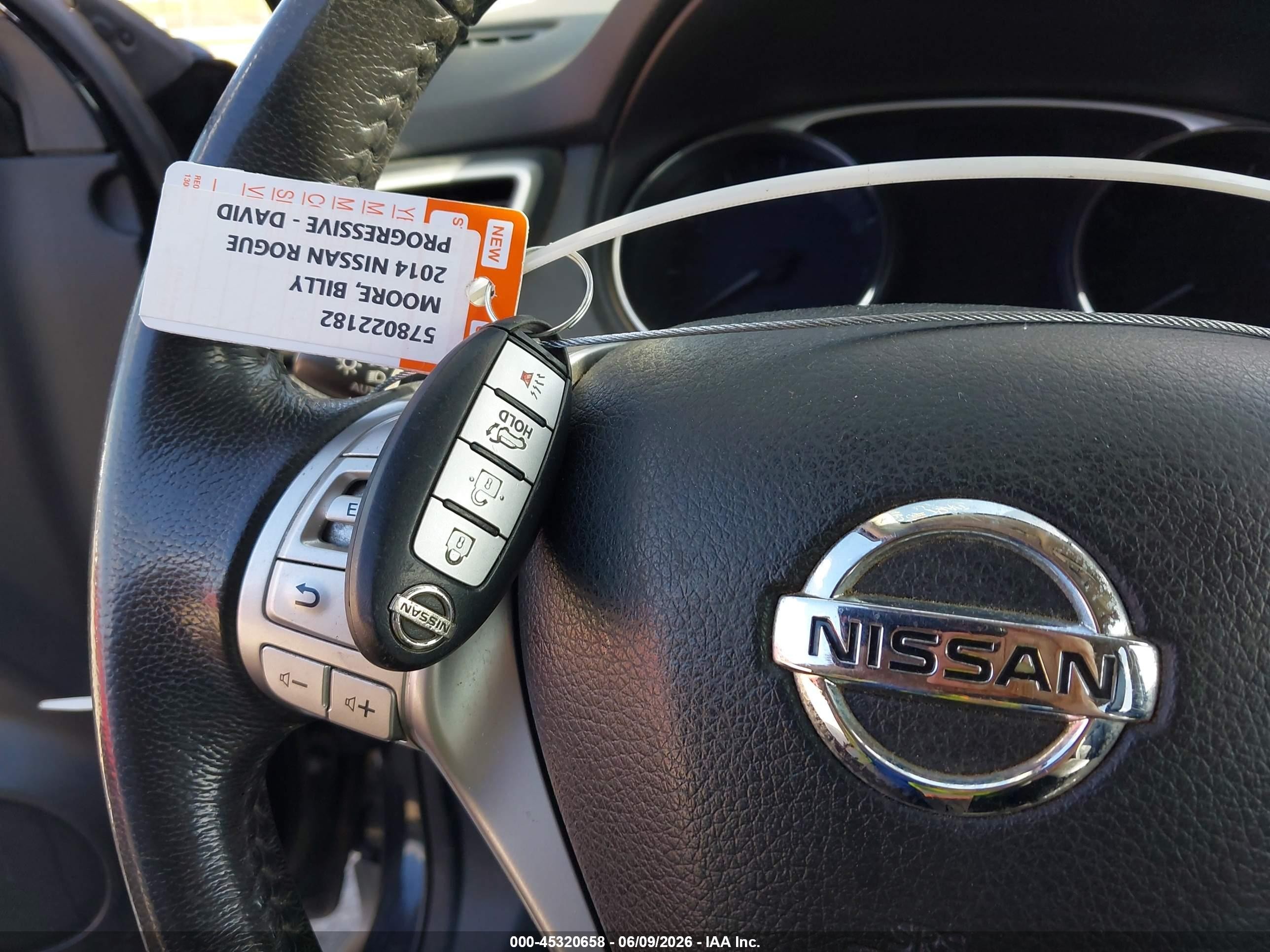 2014 Nissan Rogue Sl Black vin: 5N1AT2MVXEC764209