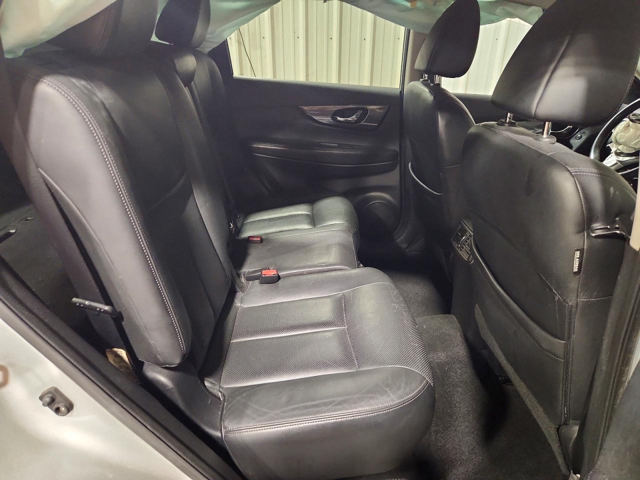 2014 Nissan Rogue Sl Silver vin: 5N1AT2MVXEC776716