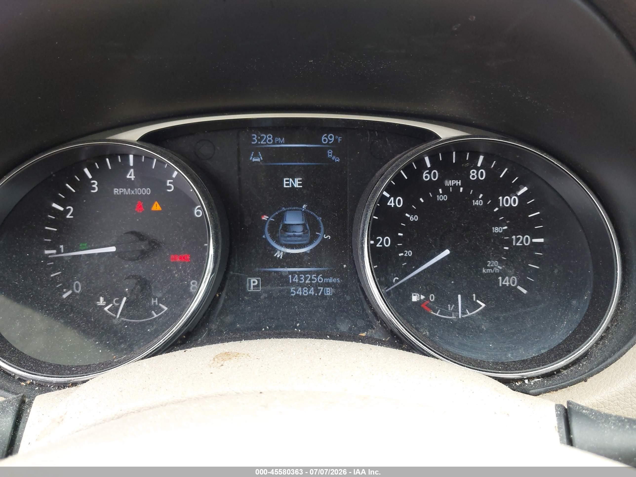 2014 Nissan Rogue Sv Blue vin: 5N1AT2MVXEC797629