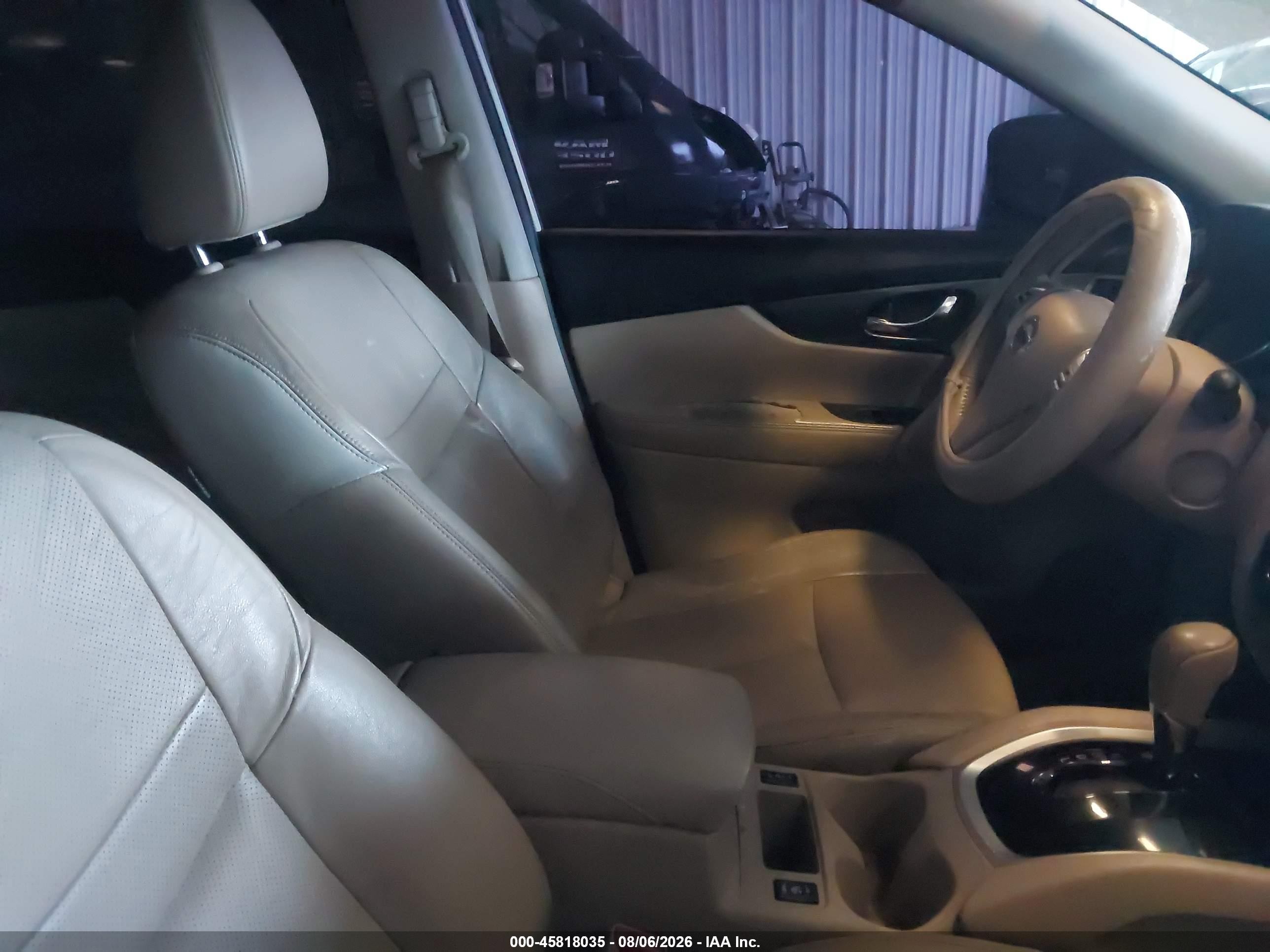 2014 Nissan Rogue Sl White vin: 5N1AT2MVXEC799364