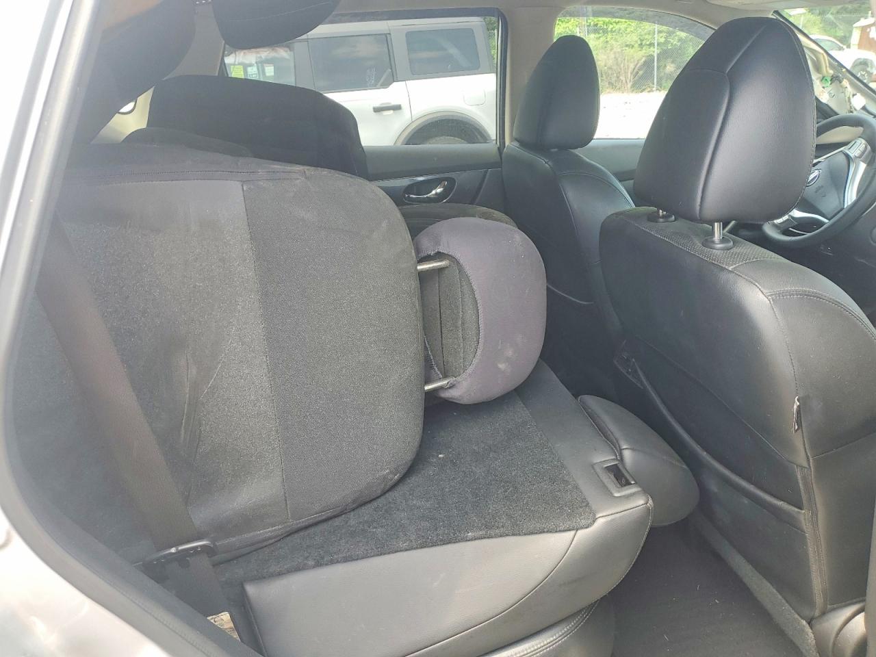 2014 Nissan Rogue Sl Silver vin: 5N1AT2MVXEC806037