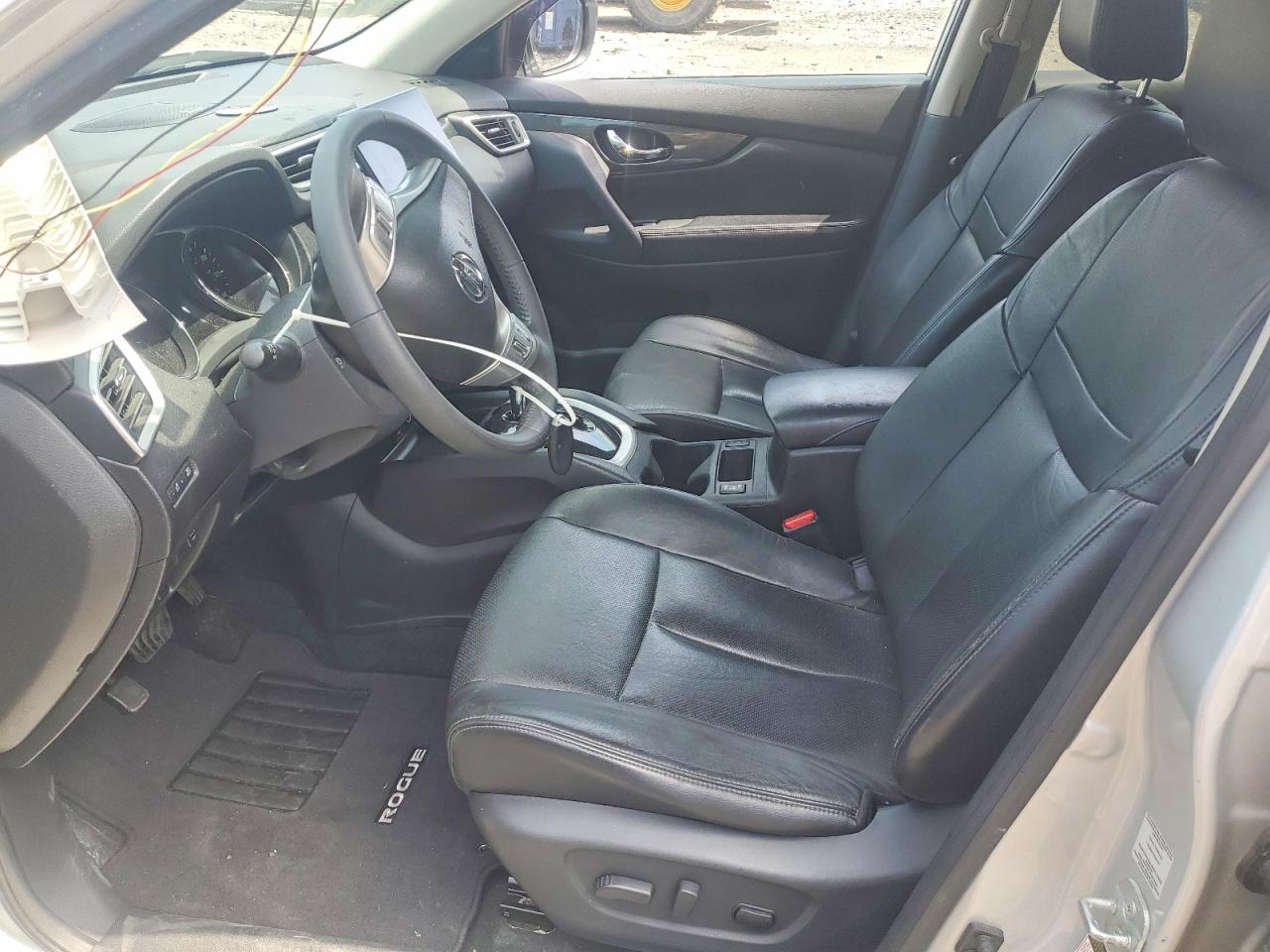 2014 Nissan Rogue Sl Silver vin: 5N1AT2MVXEC806037
