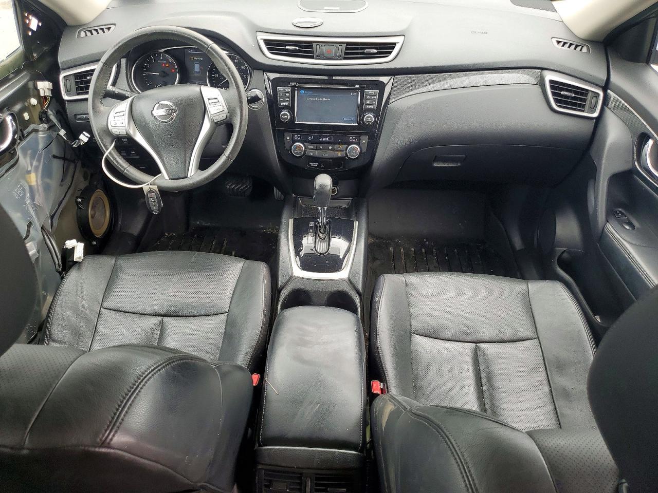 2014 Nissan Rogue S Gray vin: 5N1AT2MVXEC821007