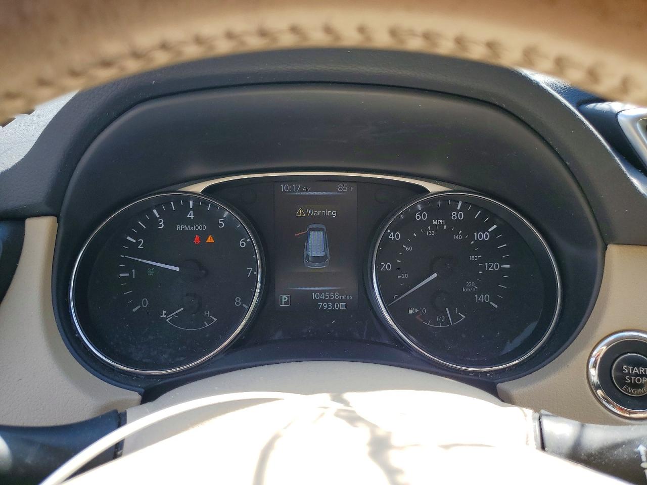 2014 Nissan Rogue Sl White vin: 5N1AT2MVXEC829141