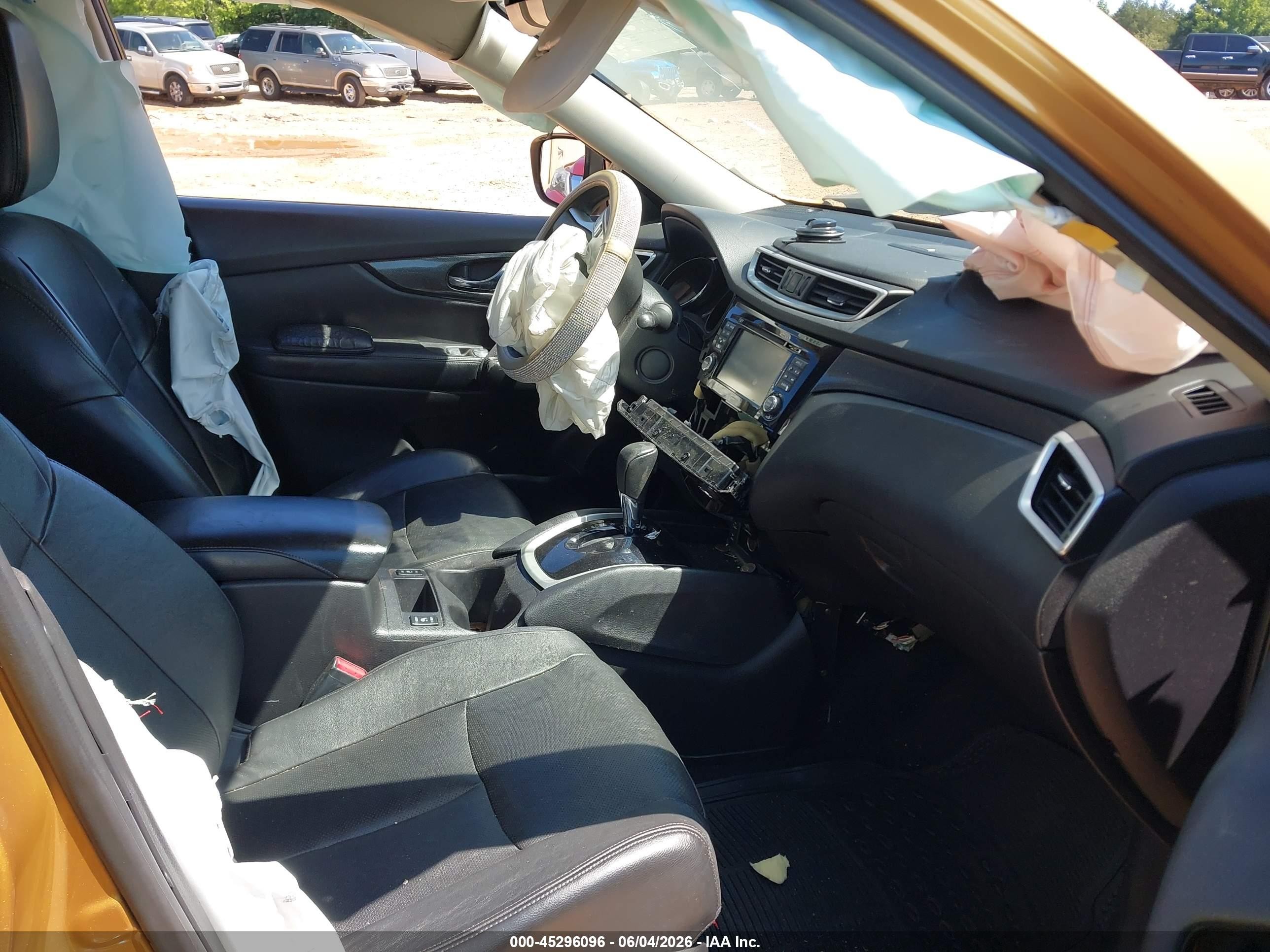 2014 Nissan Rogue Sl Gold vin: 5N1AT2MVXEC836168