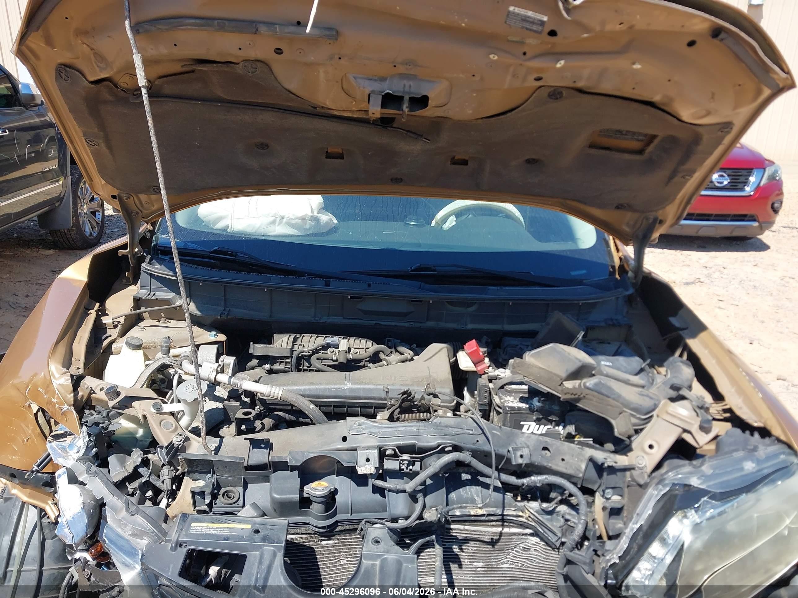 2014 Nissan Rogue Sl Gold vin: 5N1AT2MVXEC836168